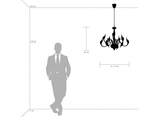 Люстра подвесная Cigno Collo Lightstar 751122 в Кургане