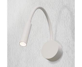 Бра 3W 145LM 3000K, белый Omega Lightstar 200136