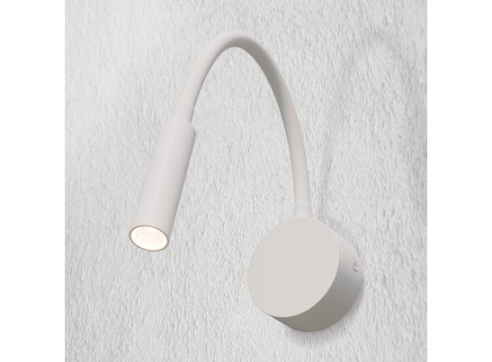 Бра 3W 145LM 3000K, белый Omega Lightstar 200136 в Кургане