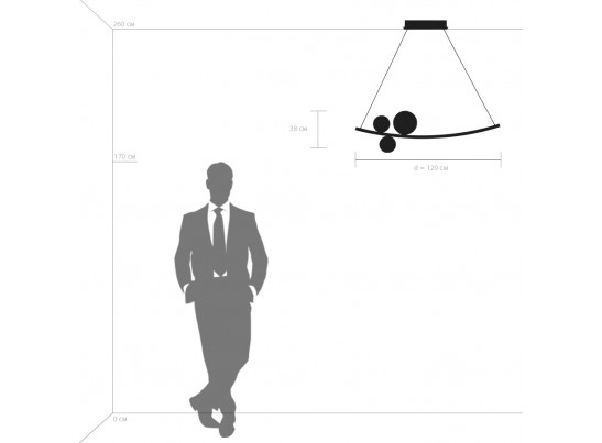 Люстра подвесная Croco Lightstar 815436 в Кургане