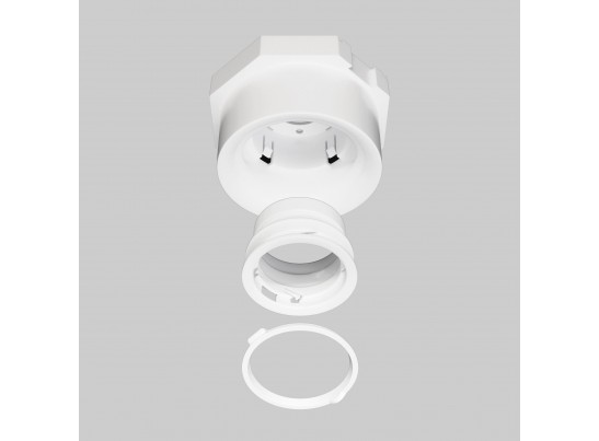 Рамка (светильник) скрытого монтажа лампочек и LED модулей MR16 в натяжной потолок Anello Lightstar 112000 в Кургане