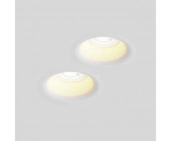 Рамка (светильник) скрытого монтажа лампочек и LED модулей MR16 в натяжной потолок Anello Lightstar 112000