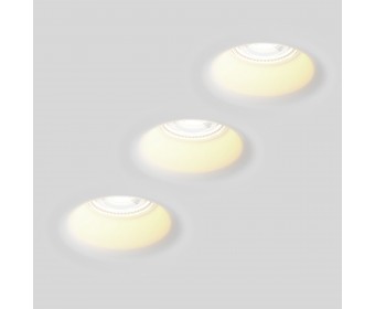 Рамка (светильник) скрытого монтажа лампочек и LED модулей MR16 в натяжной потолок Anello Lightstar 112000