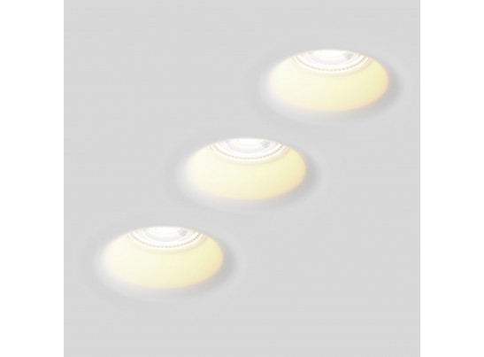 Рамка (светильник) скрытого монтажа лампочек и LED модулей MR16 в натяжной потолок Anello Lightstar 112000 в Кургане