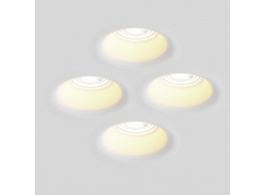 Рамка (светильник) скрытого монтажа лампочек и LED модулей MR16 в натяжной потолок Anello Lightstar 112000 в Кургане