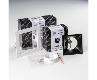 Комплект со светильником Domino Lightstar D51607WMOD