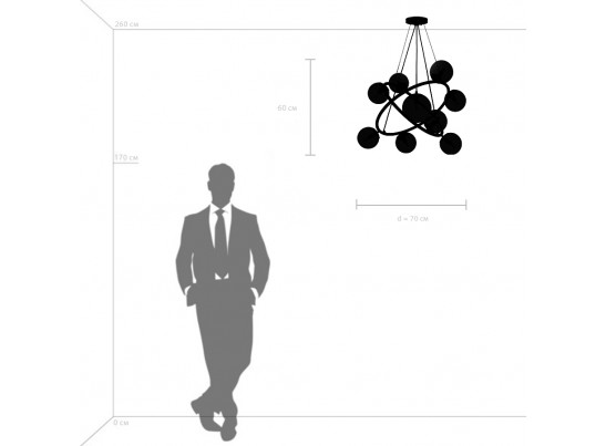 Люстра подвесная Croco Lightstar 815390 в Кургане