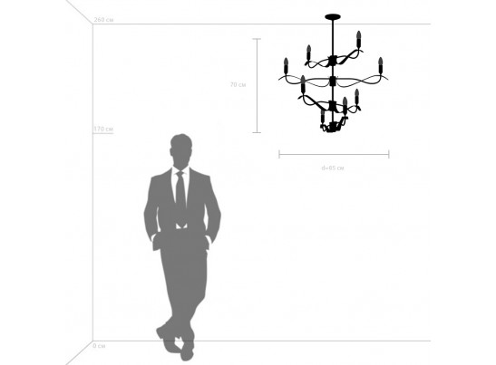 Люстра потолочная Ragno Lightstar 733287 в Кургане