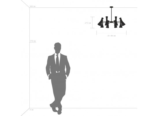 Люстра потолочная Dumo Lightstar 816086 в Кургане