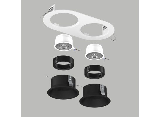 Комплект со светильником Domino Lightstar D6560707BMOD в Кургане