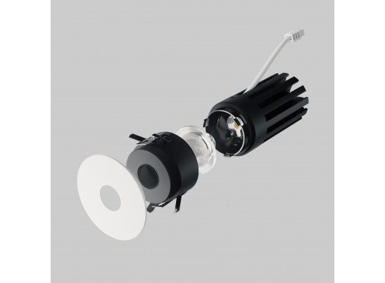 Светильник светодиодный встраиваемый высокого качества света с низким уровнем дискомфорта Spira Slim Lightstar 074436 в Кургане