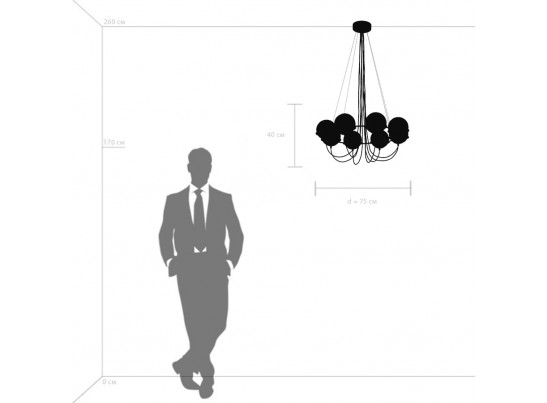 Люстра подвесная Globo Lightstar 803283 в Кургане
