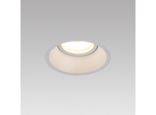 Комплект из светильника и рамки DOMINO ROUND MR16 БЕЛЫЙ в Кургане