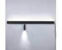 Светильник настенный 230В (2000мм) бэк-лайт 24В 10Вт+спот-лайт 24В 7Вт Fiume Spot Lightstar 810657 в Кургане