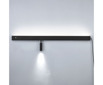 Светильник настенный 230В (2000мм) бэк-лайт 24В 10Вт+спот-лайт 24В 7Вт Fiume Spot Lightstar 810657