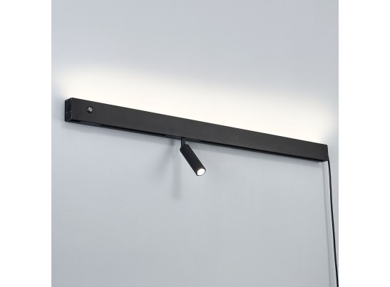 Светильник настенный 230В (2000мм) бэк-лайт 24В 10Вт+спот-лайт 24В 7Вт Fiume Spot Lightstar 810657 в Кургане