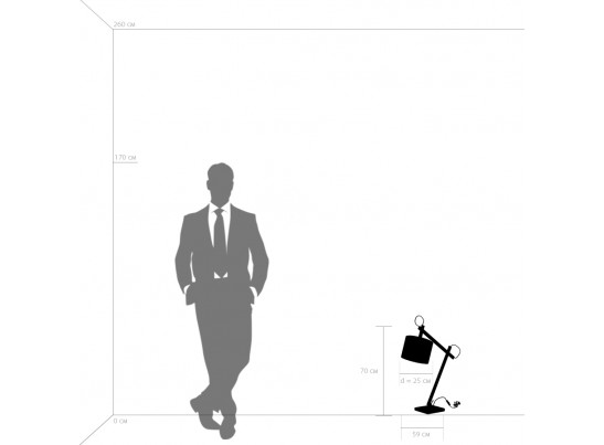 Настольная лампа Meccano Lightstar 766919 в Кургане