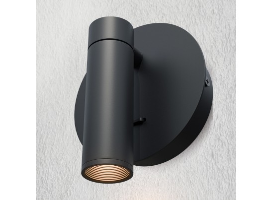 Бра 5W 260LM 3000K, черный Omega Lightstar 200637 в Кургане