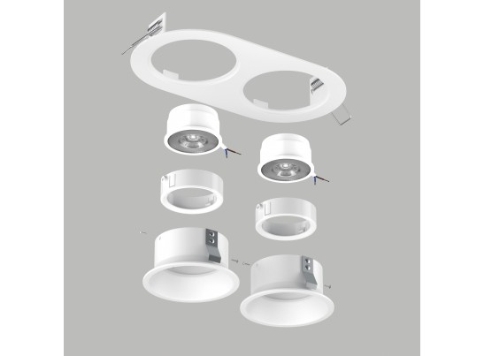 Комплект со светильником Domino Lightstar D6560606WMOD в Кургане