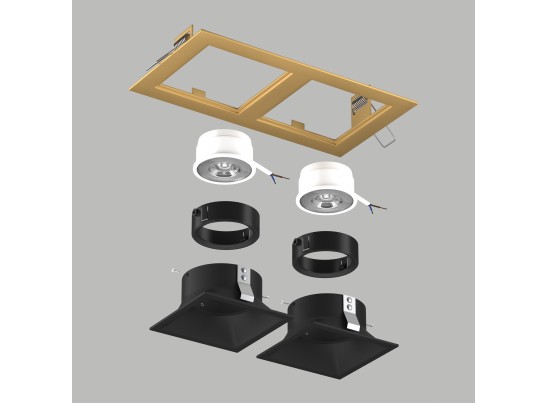 Комплект со светильником Domino Lightstar D5230707BMOD в Кургане