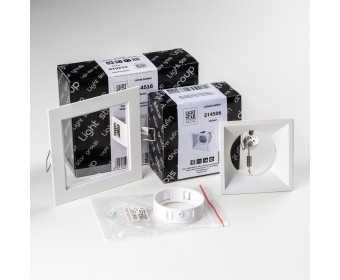 Комплект со светильником Domino Lightstar D51606WMOD