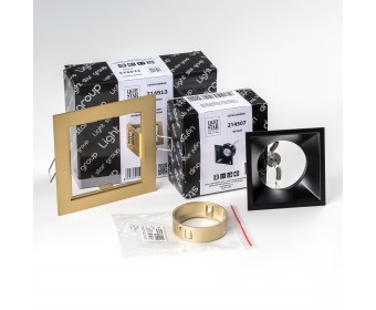 Комплект со светильником Domino Lightstar D51307GMOD