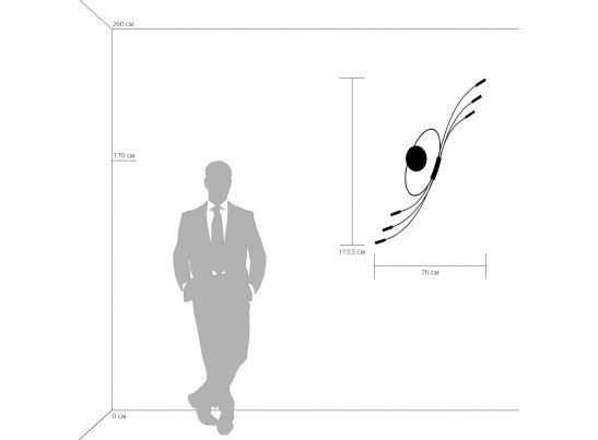 Бра Ovale Lightstar 784666 в Кургане