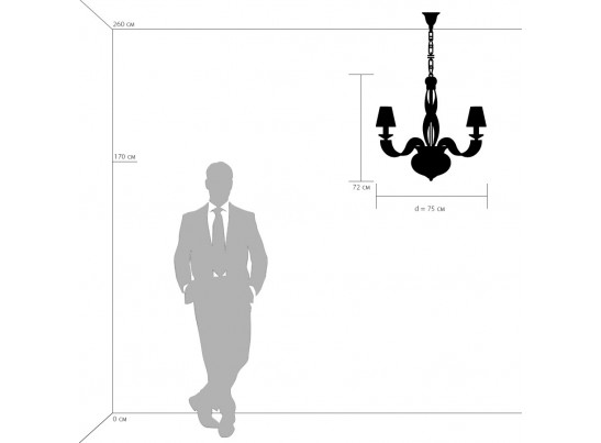 Люстра подвесная Alveare Osgona 702102 в Кургане