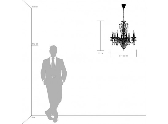 Люстра подвесная Schon Osgona 790112 в Кургане