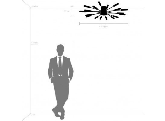 Люстра потолочная Ragno Lightstar 732187 в Кургане