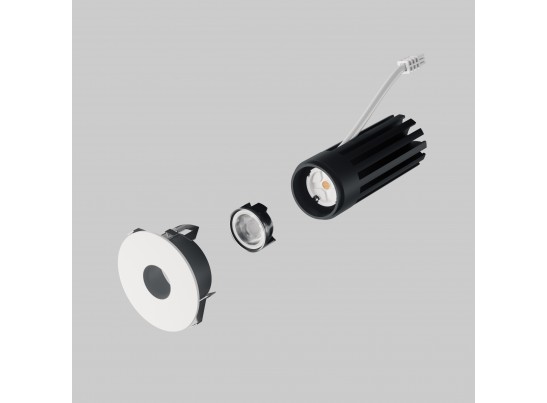 Светильник светодиодный встраиваемый высокого качества света с низким уровнем дискомфорта Spira Slim Lightstar 074336 в Кургане