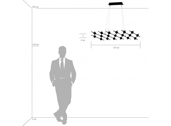 Люстра подвесная Bergamo Lightstar 745347 в Кургане