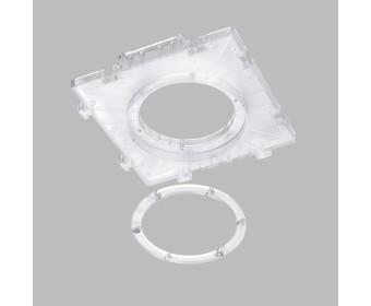 Рамка скрытого монтажа (суппорт д/натяжного потолка) д/встраиваемых светильников с наружным диаметром 80-90мм Anello Lightstar 012000