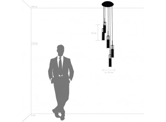 Подвес Cilino Lightstar 756052 в Кургане