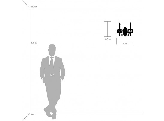 Бра Classic Osgona 700624 в Кургане