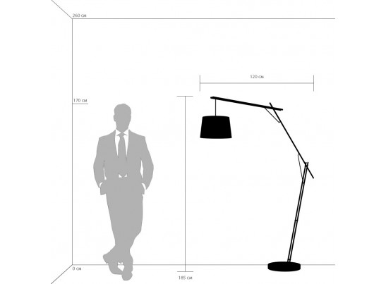 Торшер Sesso Lightstar 808717 в Кургане