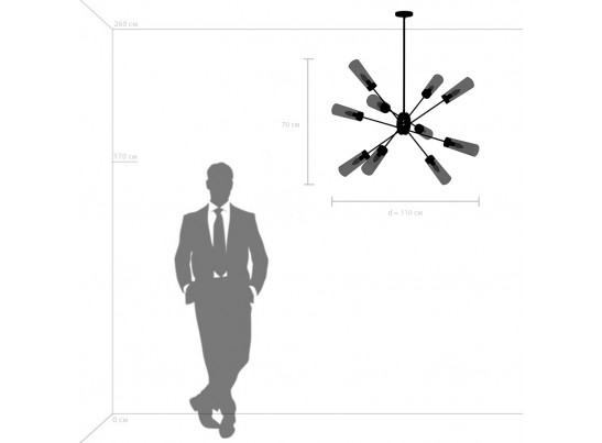 Люстра потолочная Crotone Lightstar 690103 в Кургане