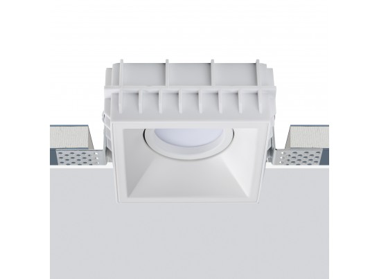 Комплект из светильника и рамки DOMINO QUAD MR16 БЕЛЫЙ в Кургане