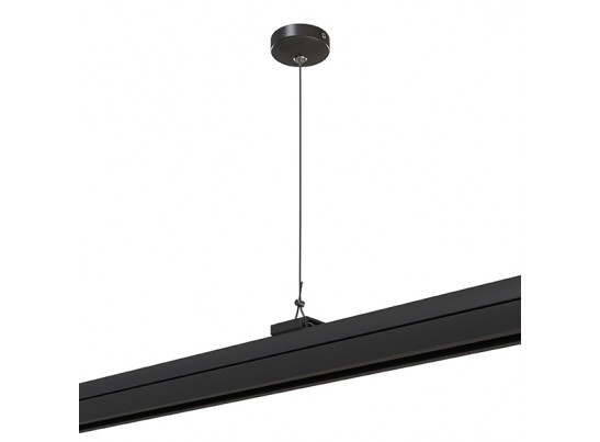 Подвес универсальный трековый 5 м для однофазных и трехфазных треков Barra Lightstar 504197 в Кургане