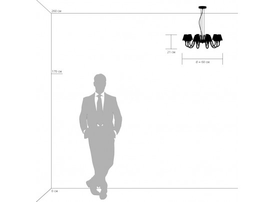 Люстра подвесная Bianco Lightstar 760106 в Кургане