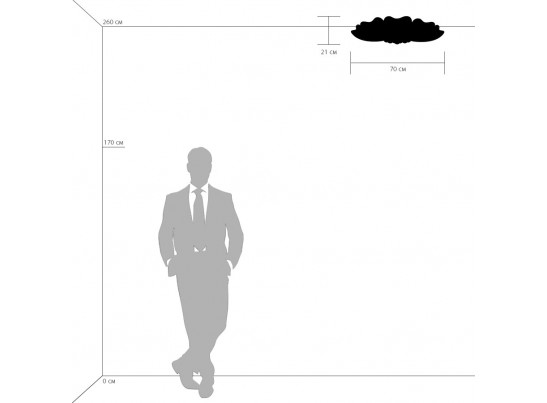 Плафон потолочный Lobo Lightstar 804040 в Кургане
