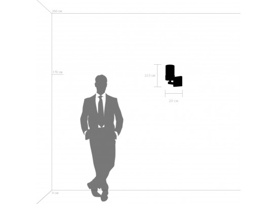 Бра Cero Lightstar 731617 в Кургане