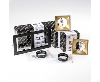 Комплект со светильником Domino Lightstar D5270303BMOD