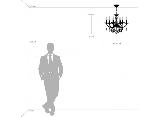 Люстра подвесная Stregaro Osgona 694061 в Кургане