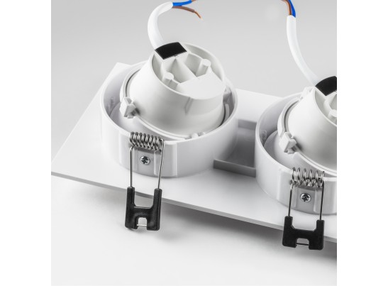 Рамка термостойкая PVC д/крепления LED источника света в подвесном потолке Singo Lightstar 012626 в Кургане