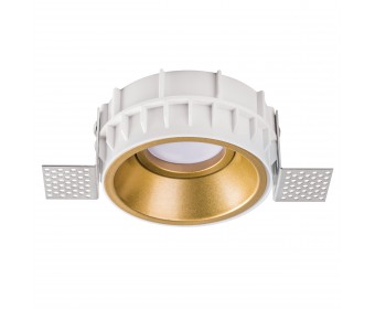 Комплект из светильника и рамки DOMINO ROUND MR16 ЗОЛОТО