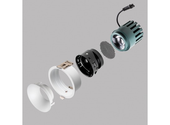 Модуль профессиональный светодиодный 12W 2700K в сборе с суппортом с углом наклона до 30° STELLA PRO Lightstar 075082 в Кургане