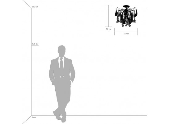 Люстра потолочная Manica Lightstar 794094 в Кургане