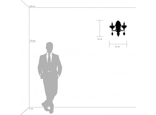 Бра Melagro Osgona 695622 в Кургане