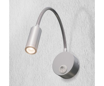 Бра 3W 155LM 4000K, алюминий Omega Lightstar 200244